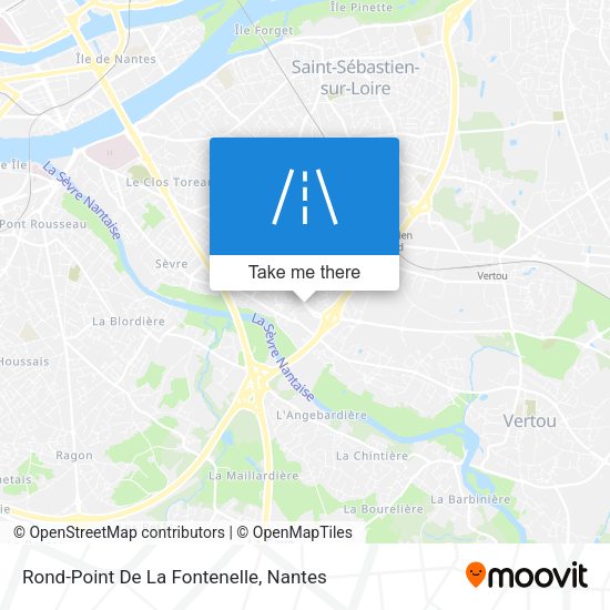 Rond-Point De La Fontenelle map