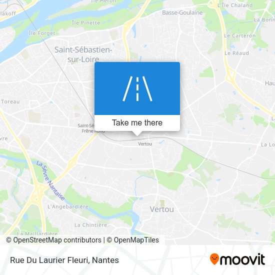Rue Du Laurier Fleuri map