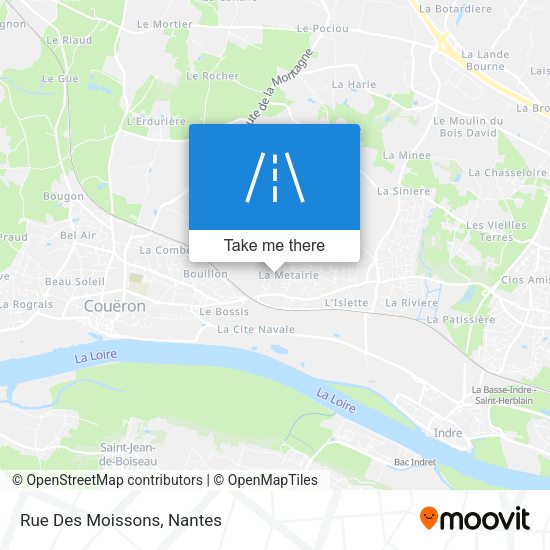 Rue Des Moissons map