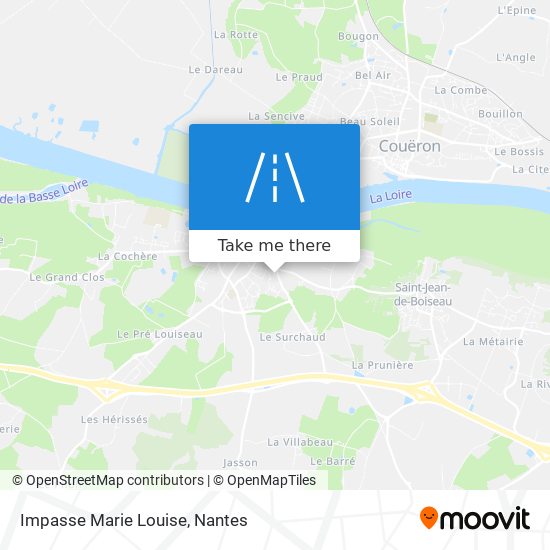 Impasse Marie Louise map