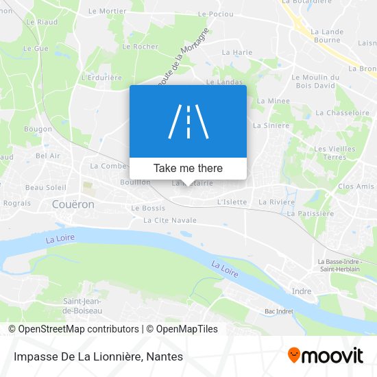Impasse De La Lionnière map