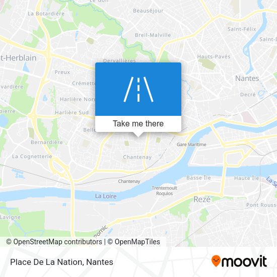 Place De La Nation map