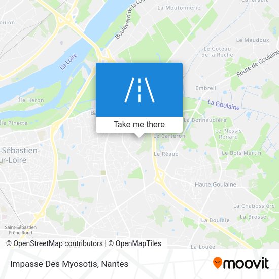 Impasse Des Myosotis map