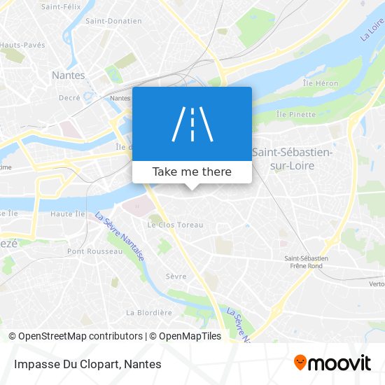 Impasse Du Clopart map