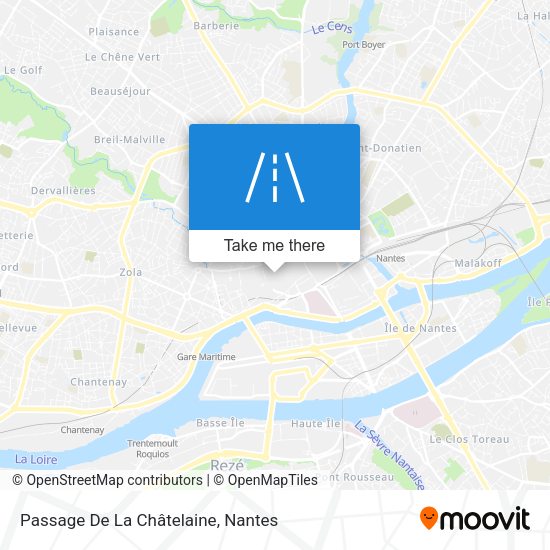 Passage De La Châtelaine map