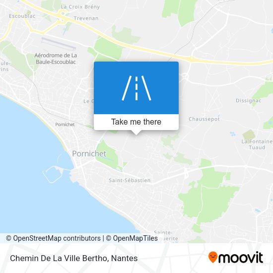 Chemin De La Ville Bertho map