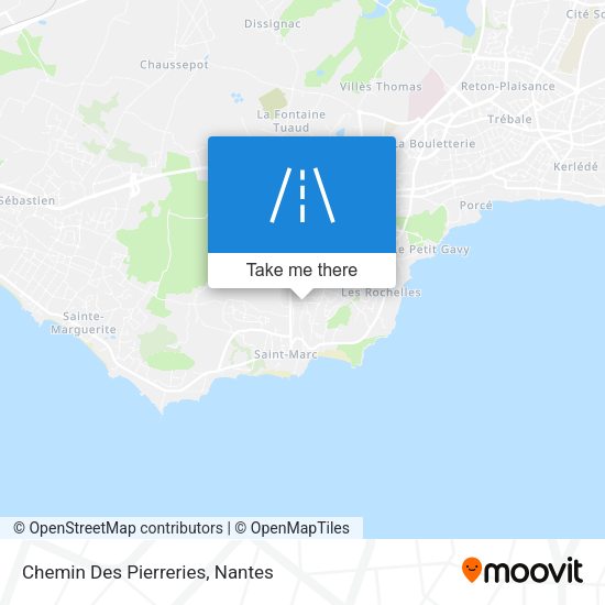Chemin Des Pierreries map