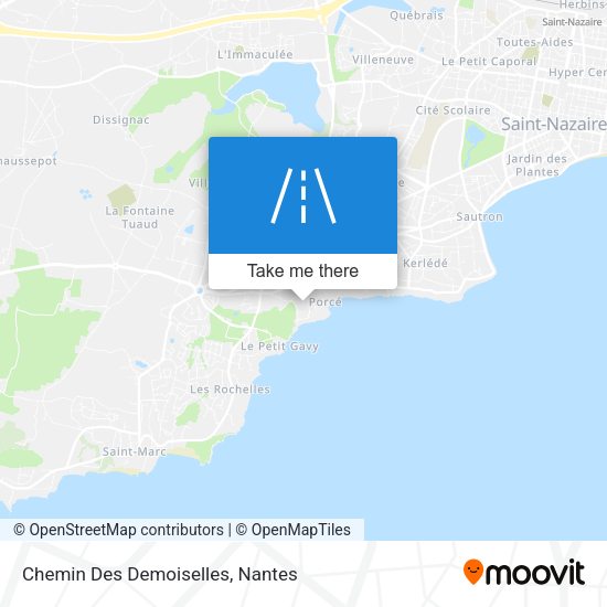 Chemin Des Demoiselles map