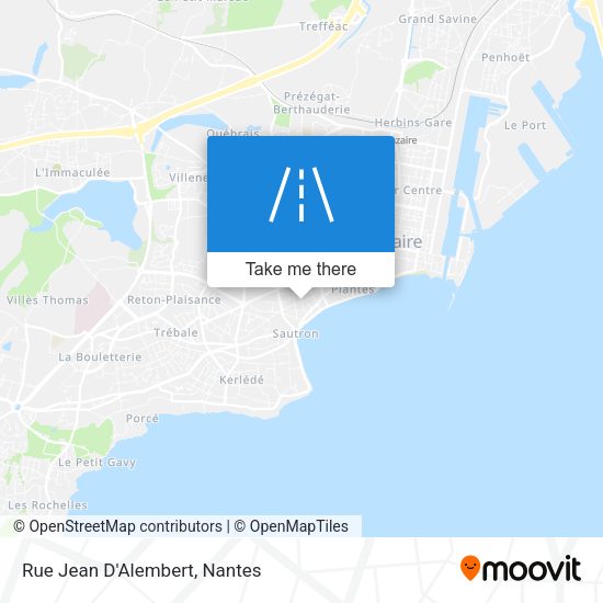 Rue Jean D'Alembert map