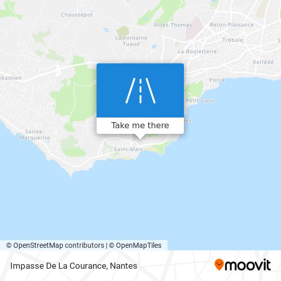 Impasse De La Courance map