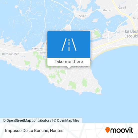 Impasse De La Banche map