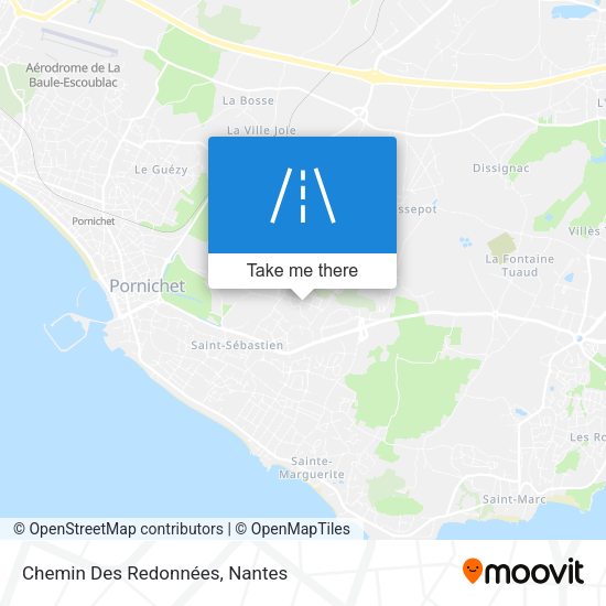 Chemin Des Redonnées map