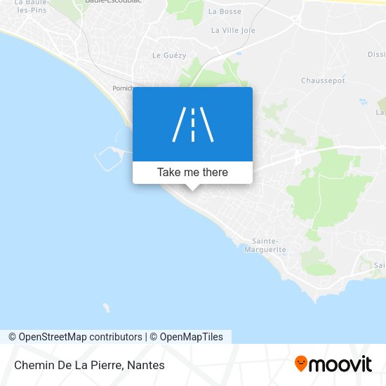 Chemin De La Pierre map