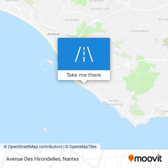 Avenue Des Hirondelles map