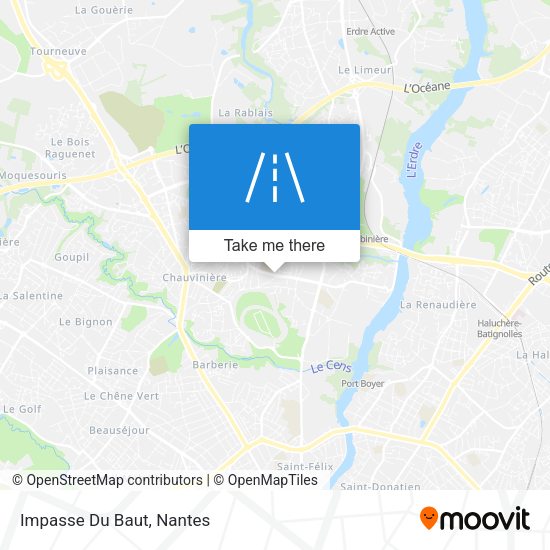 Impasse Du Baut map