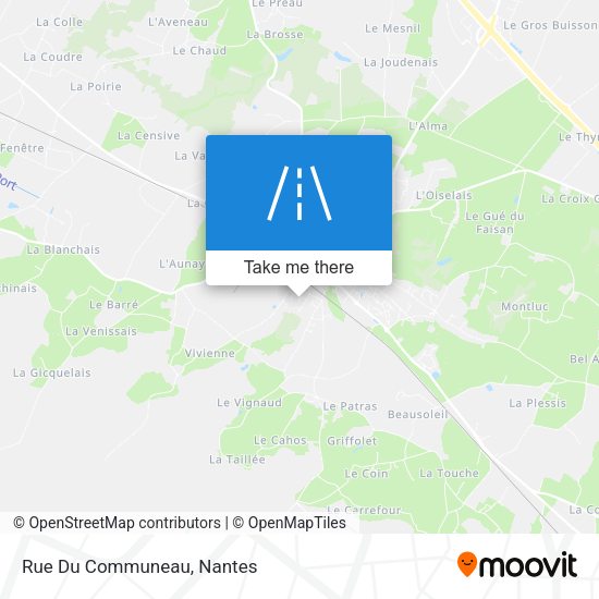 Rue Du Communeau map