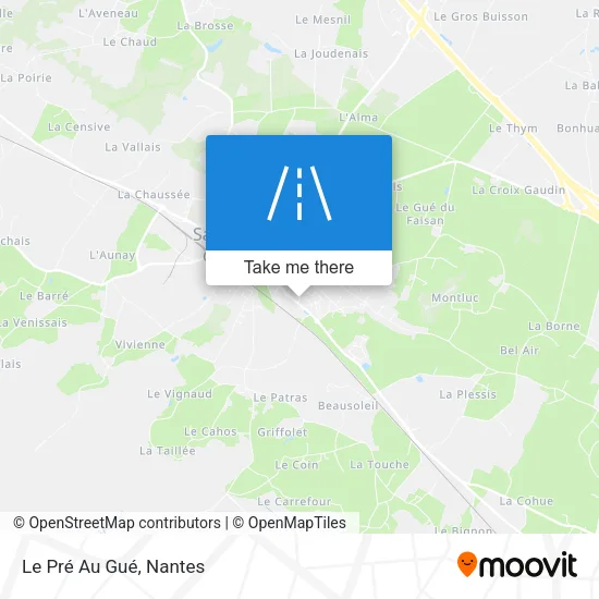 Le Pré Au Gué map