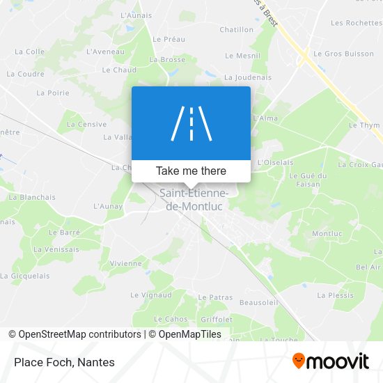 Place Foch map