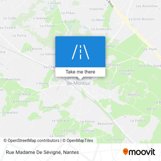 Rue Madame De Sévigné map
