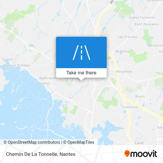 Chemin De La Tonnelle map