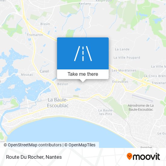 Route Du Rocher map