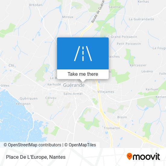Place De L'Europe map