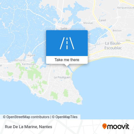 Rue De La Marine map