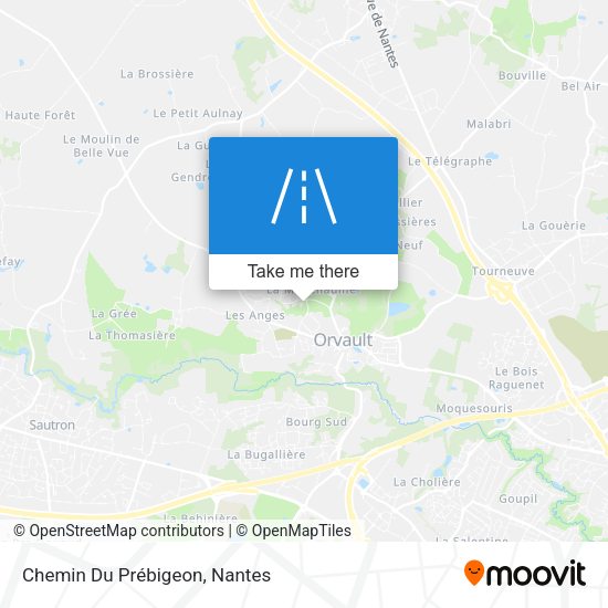 Chemin Du Prébigeon map