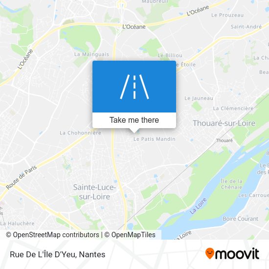 Rue De L'Île D'Yeu map