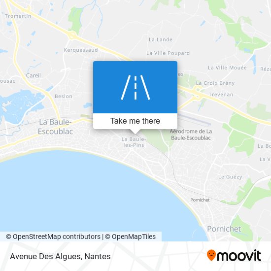 Avenue Des Algues map