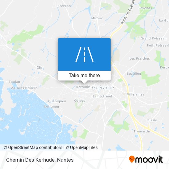 Chemin Des Kerhude map