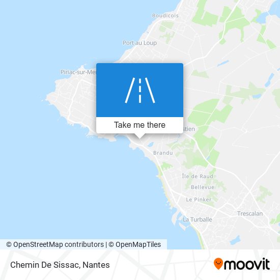 Mapa Chemin De Sissac