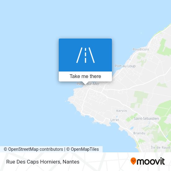 Rue Des Caps Horniers map