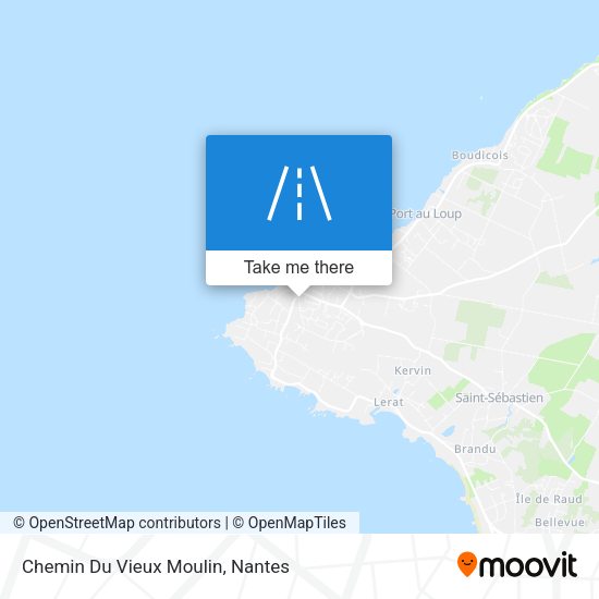 Chemin Du Vieux Moulin map