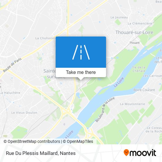 Rue Du Plessis Maillard map