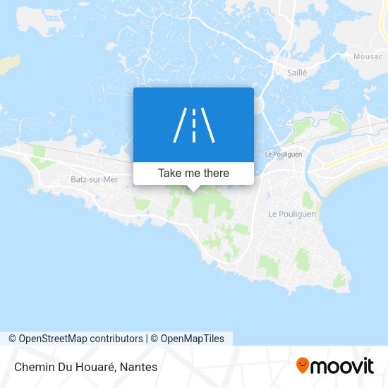 Chemin Du Houaré map