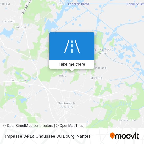 Impasse De La Chaussée Du Bourg map