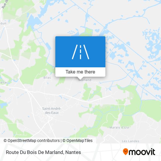 Route Du Bois De Marland map