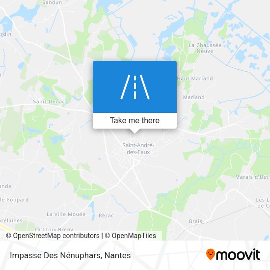 Impasse Des Nénuphars map