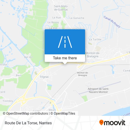 Route De La Torse map