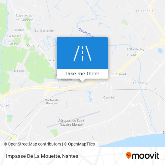 Mapa Impasse De La Mouette