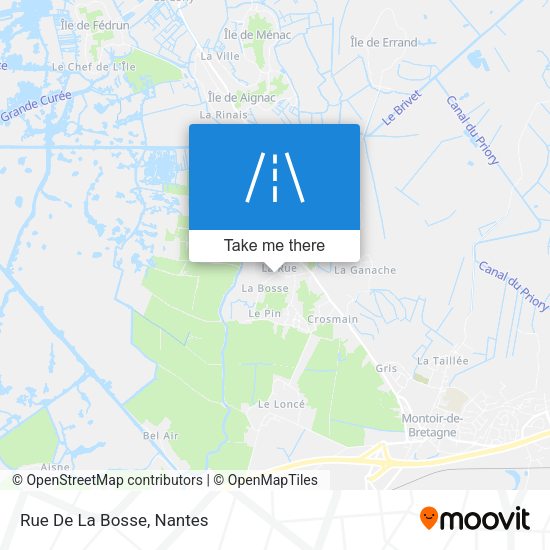 Rue De La Bosse map