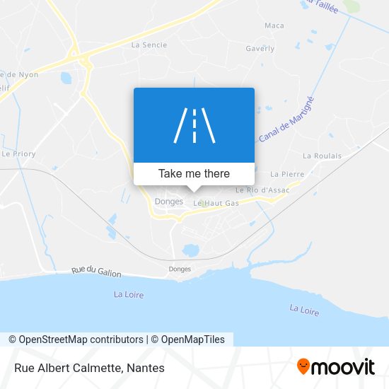 Rue Albert Calmette map