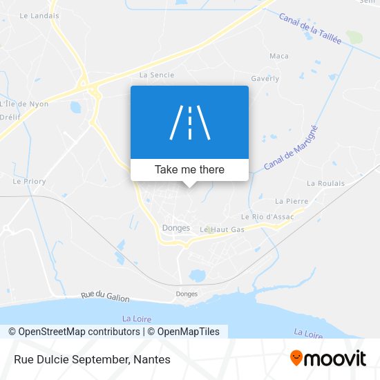 Rue Dulcie September map