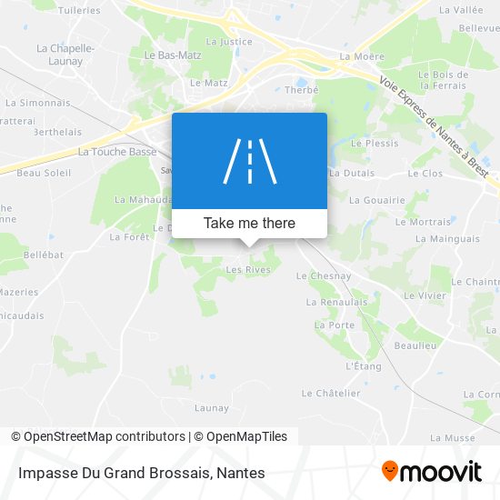 Impasse Du Grand Brossais map