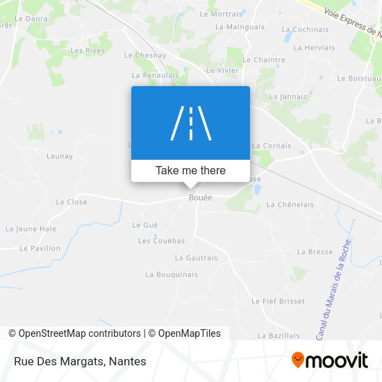 Rue Des Margats map