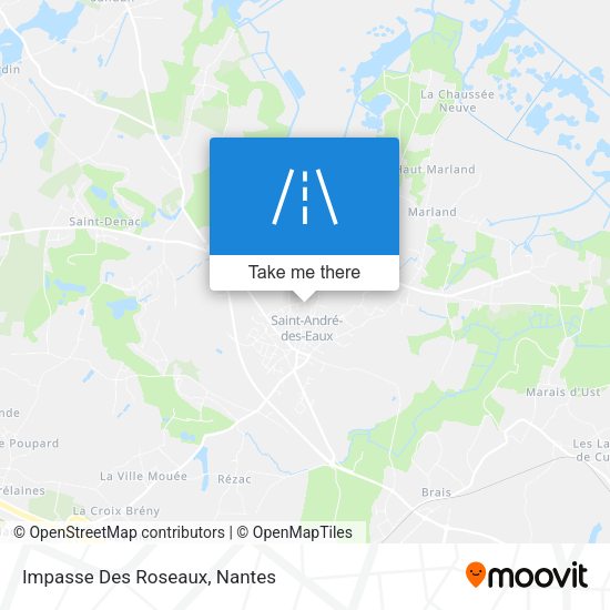 Impasse Des Roseaux map