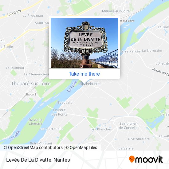 Levée De La Divatte map