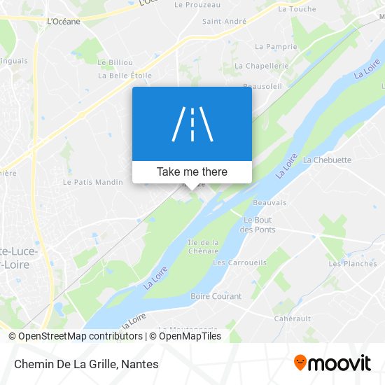 Mapa Chemin De La Grille