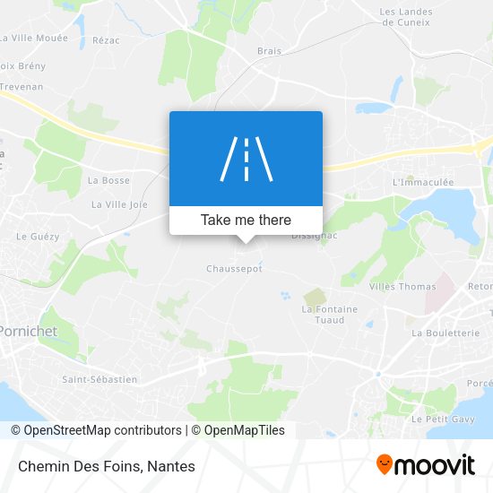 Chemin Des Foins map